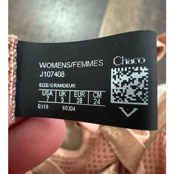 Chaco Women's Metallic Rose Odyssey Sandals Size 7 - Picture 12 of 13